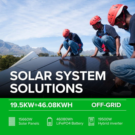 19.5KW+46.08KWH Solar System Solutions - IPV Solar