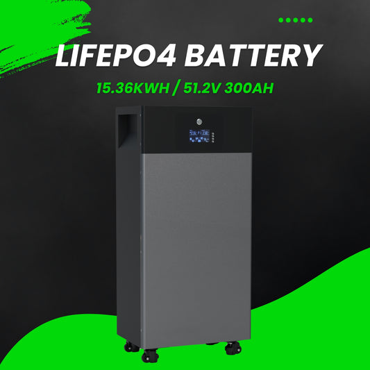 15.36KWh LiFePO4 Battery - IPV Solar